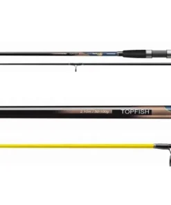 Aalcombo Komplettset 1,80m 50-100g + Rolle + Schnur + Zubehör Aal-Angelset