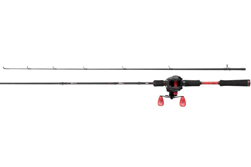 Abu Garcia Max X 662ML 1,98m 10-30g Combo Baitcastrute + Baitcastrolle Raubfisch-Spinnrute