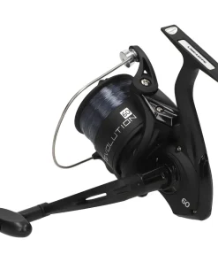 Allroundcombo 2,75 LBS – Crucial Carp Rod 3,60m Karpfenrute + Lineaeffe Silk Evolution FD 60 Spinnrolle mit Schnur