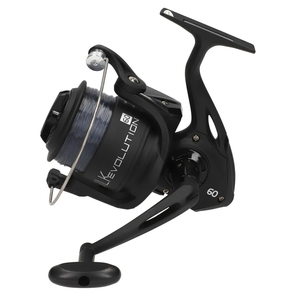 Allroundcombo 3,00 LBS – Crucial Carp Rod 3,60m Karpfenrute + Lineaeffe Silk Evolution FD 60 Spinnrolle mit Schnur