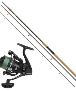 Allroundcombo Daiwa Tornado Z 3,30m 75-120g + Mostal Taipan 4000FD mit Schnur Angelset