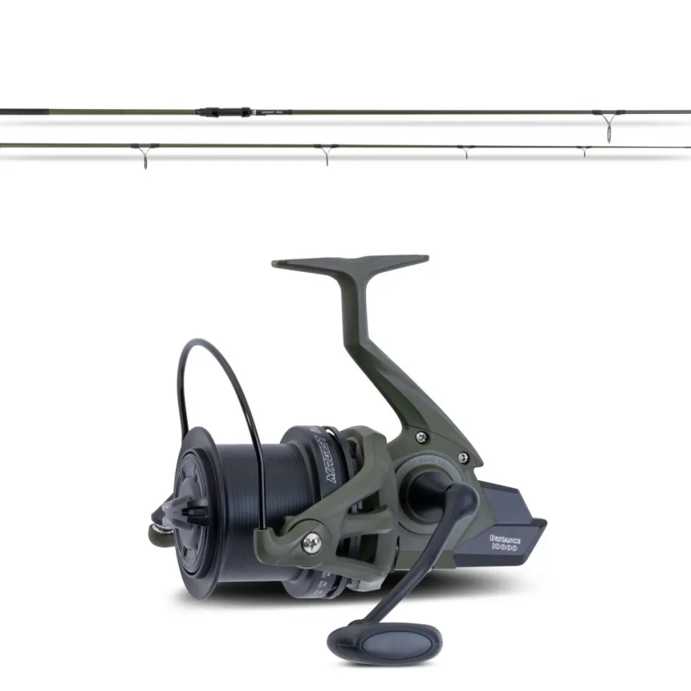 Anaconda Karpfencombo Magist 12ft 3,60m 3,00lbs Karpfenrute + Magist Mate Distance 10000 Weitwurfrolle Angelset