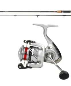 Angelset Spinncombo Daiwa Ninja Spin 2,40m / 8-35g mit Crossfire LT 3000-C Angelrolle
