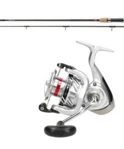 Angelset Spinncombo Daiwa Ninja Spin 2,40m / 50-100g mit Crossfire LT 5000-C Angelrolle