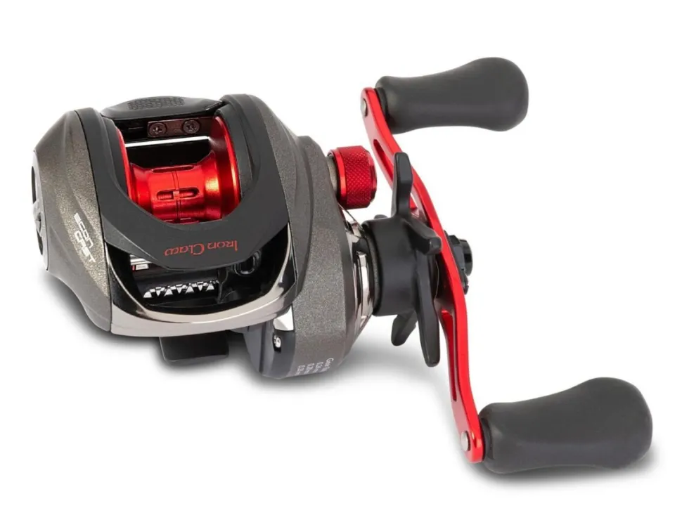 Baitcastcombo Berkley Lighting Shock Red 1,98m 10-30g + IRON CLAW Econ Cast 2.1 LH Baitcast