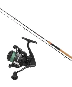 Barsch & Forellencombo Daiwa Ninja 2,40m 10-30g + Mostal Taipan 2000FD mit Schnur