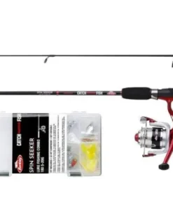 Berkley Catch More Fish Spin Seeker 2,10m / 10-30g Rute Rolle Schnur Köder Set