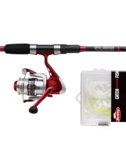 Berkley CMF Spin Seeker 2,10m 10-30g Tele Combo Rute Rolle Schnur Köder Set