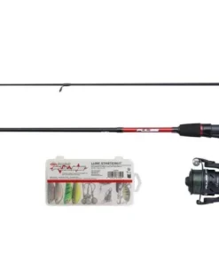 Berkley Pulse Combo 1,80m / 5-20g Spinnrute + Rolle 2500FD + Schnur + Köder