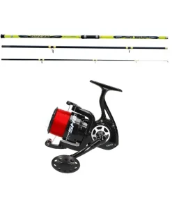 Brandungscombo 4,20m / bis 250g – Shizuka Surf + SK8 Shizuka 7000 Meeresrolle mit Schnur