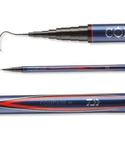 Daiwa Compass Mobile Telepole 3,00m Stipprute kompakt Stippangel
