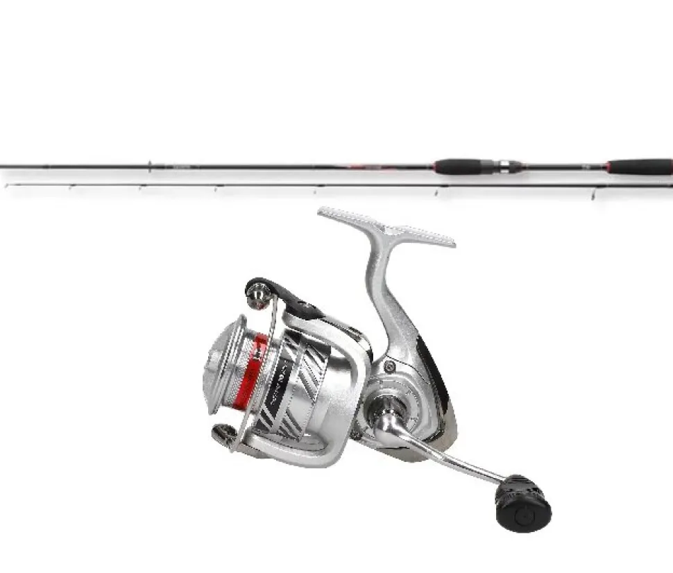Daiwa Crossfire Spinncombo 2,40m 15-40g + Spinnrolle Raubfischangelset