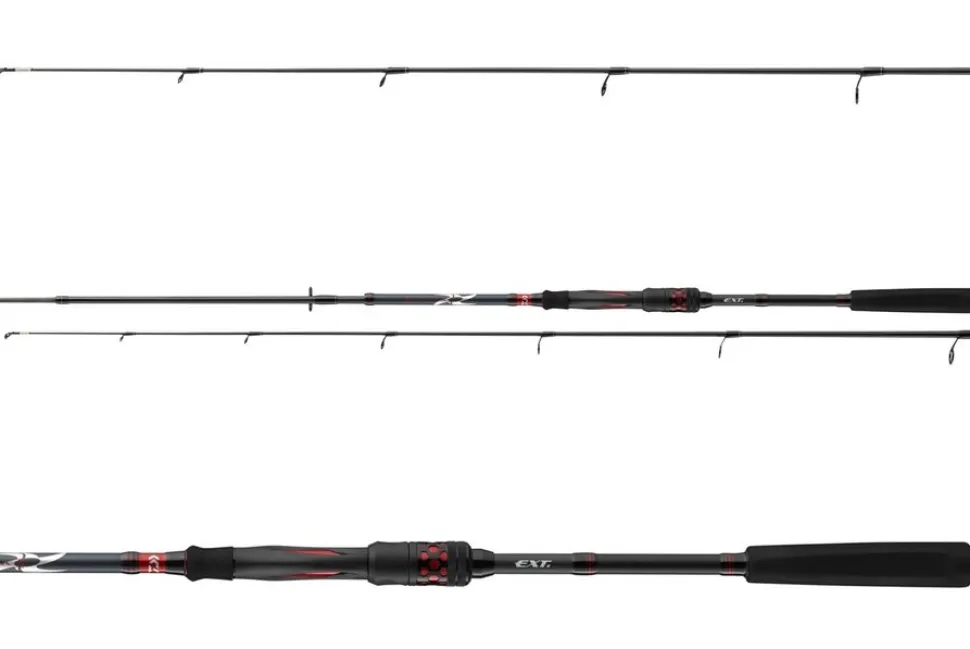 Daiwa Ninja EXT Spin 2,25m 5-30g Spinnrute kompaktes Transportmaß Spin Rute