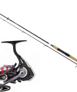 Daiwa Ninja Forellencombo 2,10m / 10-30g + Ninja LT Rolle Spinncombo Angelset