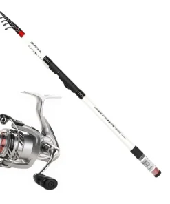 Daiwa Proteus Telecombo 4,00m 5-20g + Crossfire LT 2000 Matchcombo Forellencombo