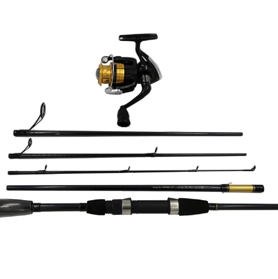 Daiwa Sweepfire Combo Reiserute 1,90m 5-20g 5-teilige Spinnrute mit Hardcase