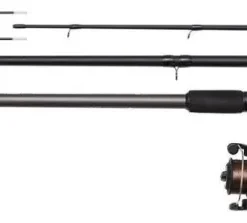 DAM Full Tech Feeder 13ft / 3,96m / bis 120g + Rolle 6000 bespult Feedercombo