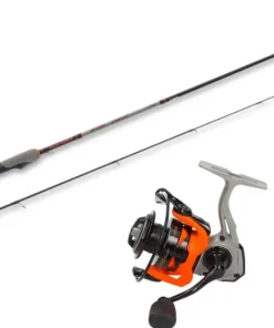 Iron Trout Spooner Combo UL Spinnruten-Set CW-7 2,28m 0,6-7g + Rolle CWX-2000 Forellenfischen