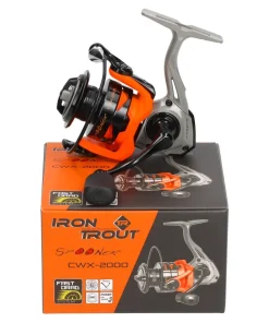 Iron Trout Spooner Combo UL Spinnruten-Set CW-7 2,28m 0,6-7g + Rolle CWX-2000 Forellenfischen