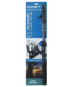 KINETIC TELEMARK CC TELE 8'/240CM MH 12-40G 6SEC 4000 FD 1BB 0.35MM MONO LINE