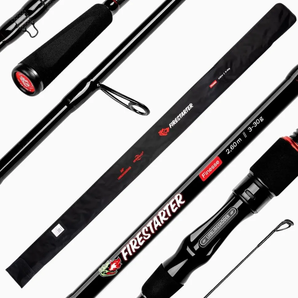 Lieblingsköder Firestarter Finesse 2,60m / 3-30g Spinnrute