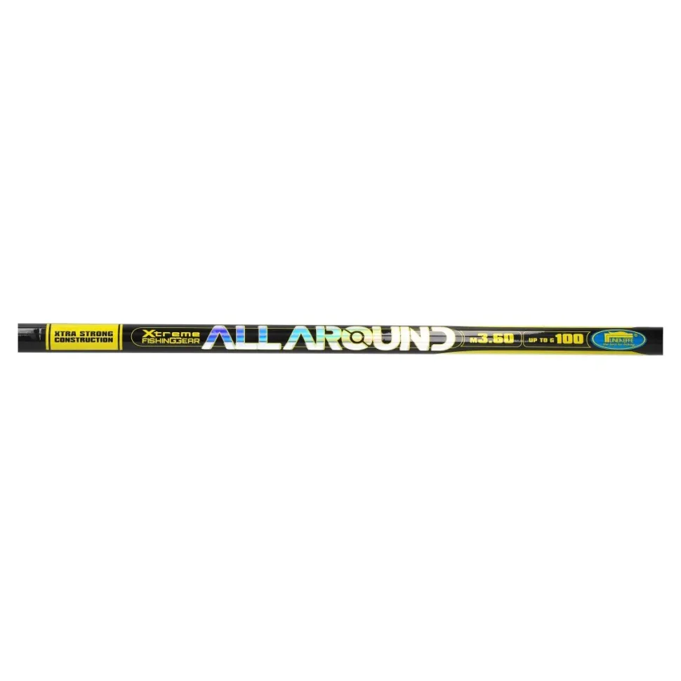 Lineaeffe Angel-Combo Set Allround Tele 3,60m 20-100g Teleskoprute + Rolle + Schnur Bundle