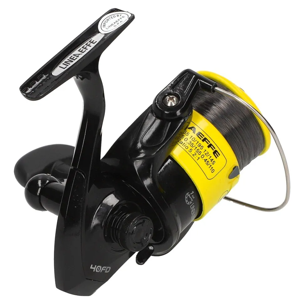 Lineaeffe Angel-Combo Set Allround Tele 3,60m 20-100g Teleskoprute + Rolle + Schnur Bundle