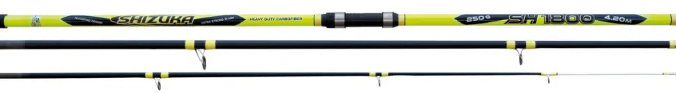 Lineaeffe Brandungscombo 4,20m bis 250g + Weitwurfrolle + Schnur Strandangeln
