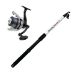 Lineaeffe Telecombo 4 Teleskoprute 2,70m 50g + Angelrolle + Schnur Set