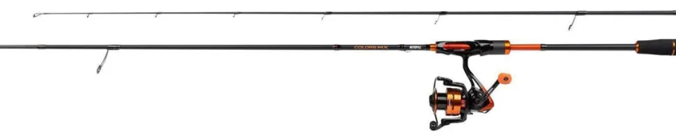 Mitchell Colors MX Orange 742ML 2,23m 5-21g + 2000FD Rolle Spinncombo