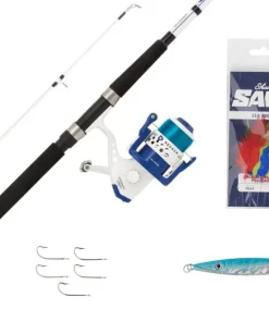 Mitchell Neuron Light Boat Combo 2,10m 80-150g Meeresrute + Angelrolle Pilkcombo
