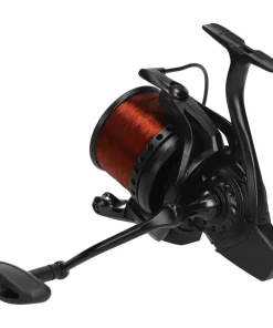 Mostal Karpfencombo Big Pit 8000 + CR 8 Carp 12ft 3,50lbs + Schnur Karpfen Angelset