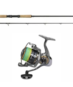 Salzwassercombo Kinetic Battler CF 2.70m / 50-160g + Seafisher 5000 Salzwasser Spinrolle
