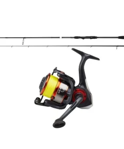 Savage Gear SG2 Drop Shot Combo 2,23m 2-12g + 3000FD + Gefl. Schnur Angelset