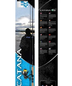 Shimano Catana Spinning 2,69m / 7-21g + 2500 Rolle + Geflochtene Schnur Combo Spinnset