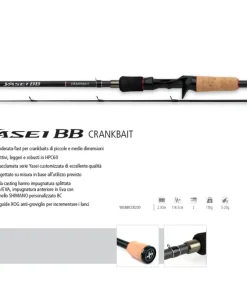 Shimano Yasei BB Crankbait 2,30m / 5-20g Baitcastrute Raubfischrute