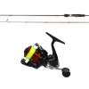 Spinncombo Mostal Taipan Spin 1,80m / bis 12g + Shimano Sienna 1000FG Angelrolle incl. Schnur