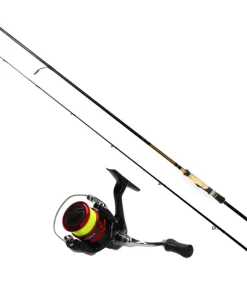 Spinnrutencombo Shimano SN 1000FG Sienna + 612L 1,85m 3-15g Barsch Spinnrute Angelset