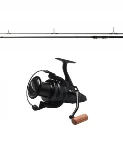 Weitwurfcombo Daiwa Black Widow XT 3,60m / 3lbs 50mm Startring + DAM Quick Shadow 8000 SLS FS Karpfencombo
