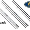 3x Lineaeffe Carp Seeker Karpfenrute 3,60m / 3,00lbs / 3-teilig Karpfenangel Karpfenset